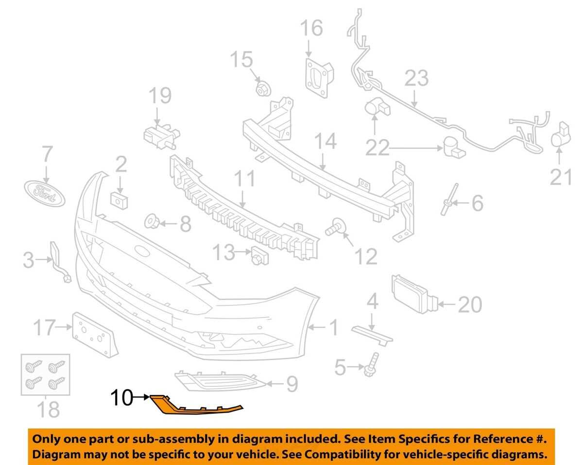 2017 ford fusion parts diagram
