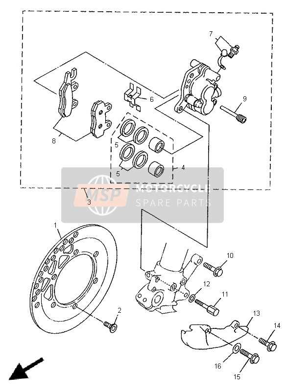 yamaha yz250 parts diagram