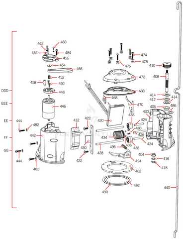 ultrex parts diagram