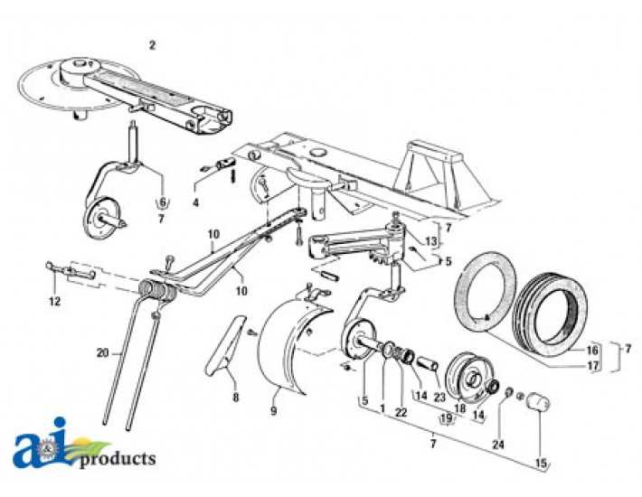 vermeer hay rake parts diagram