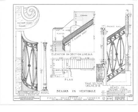 stair parts diagram