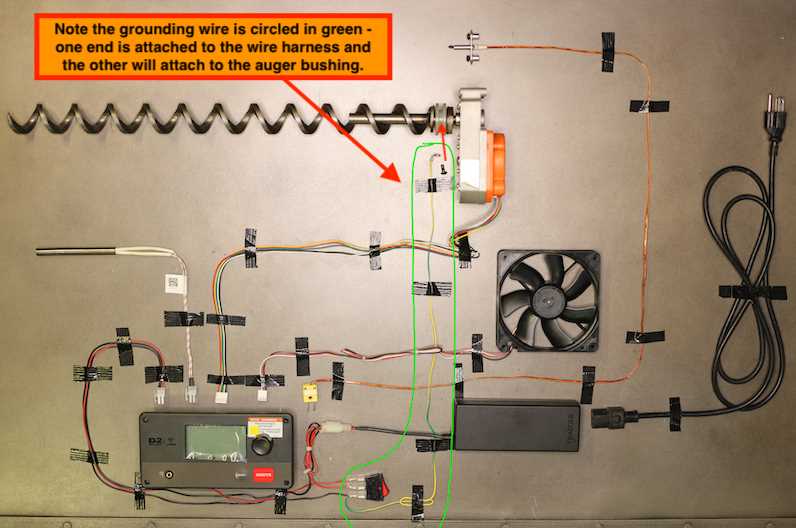 traeger parts diagram