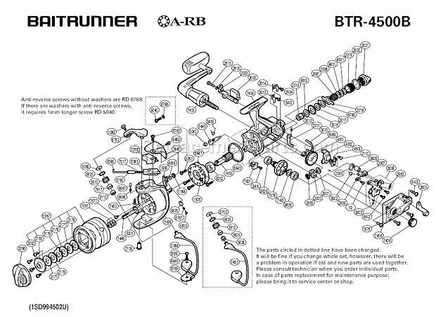 shimano reel parts diagram