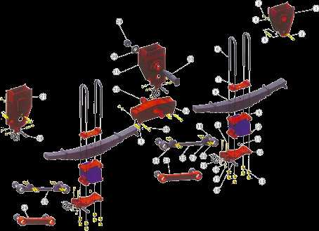 trailer suspension parts diagram