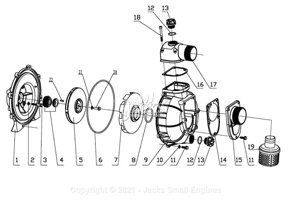 pentair challenger pump parts diagram