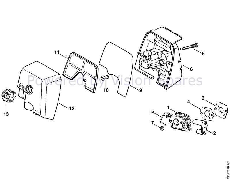 stihl 023 parts diagram