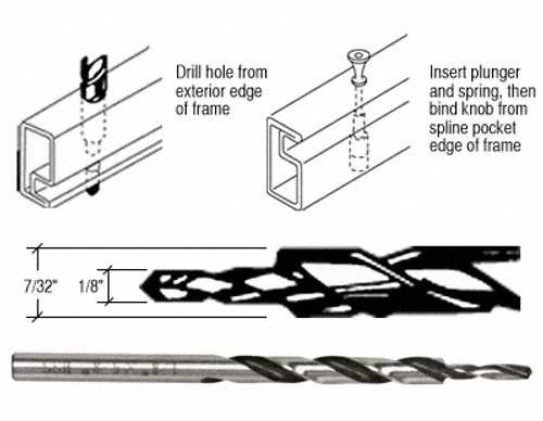 window screen parts diagram