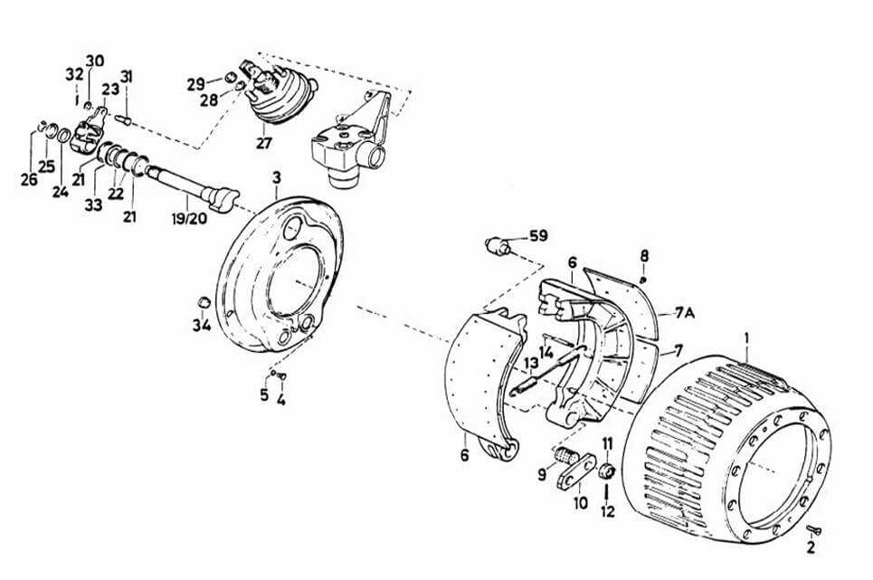 truck axle parts diagram