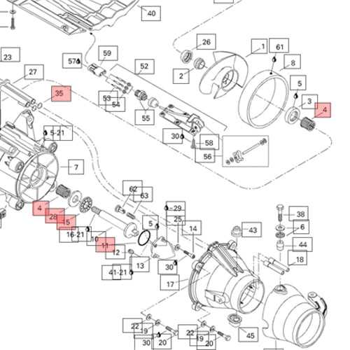 seadoo jet pump parts diagram