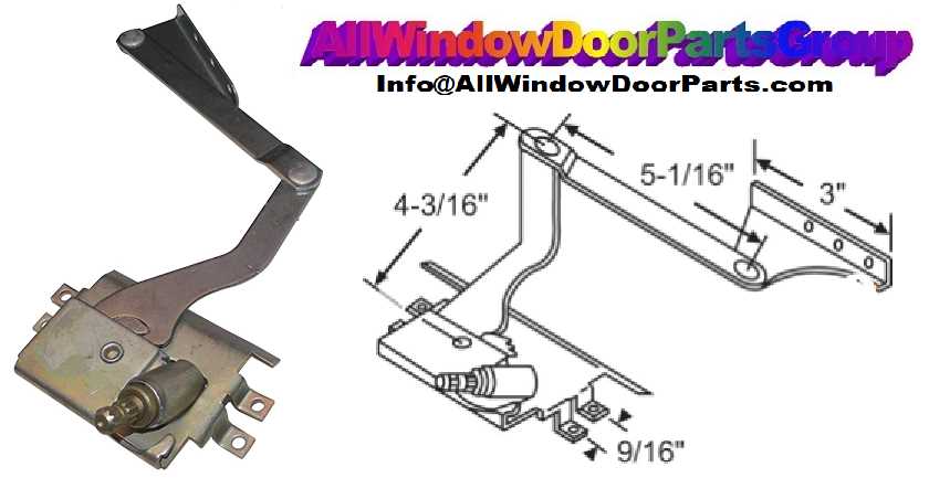 pella casement window parts diagram
