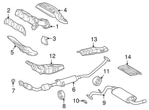 pontiac vibe parts diagram