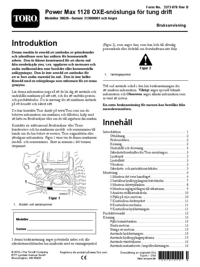 toro 1128 oxe parts diagram