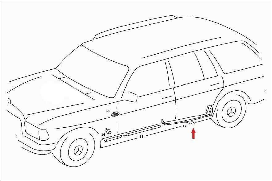 w123 parts diagram