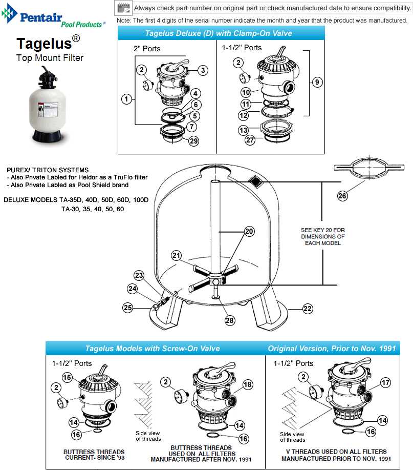 pentair 262506 parts diagram