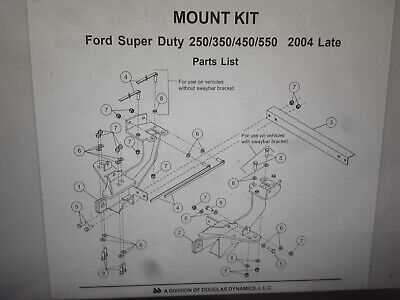 fisher minute mount 2 parts diagram