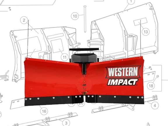 western plow parts diagram