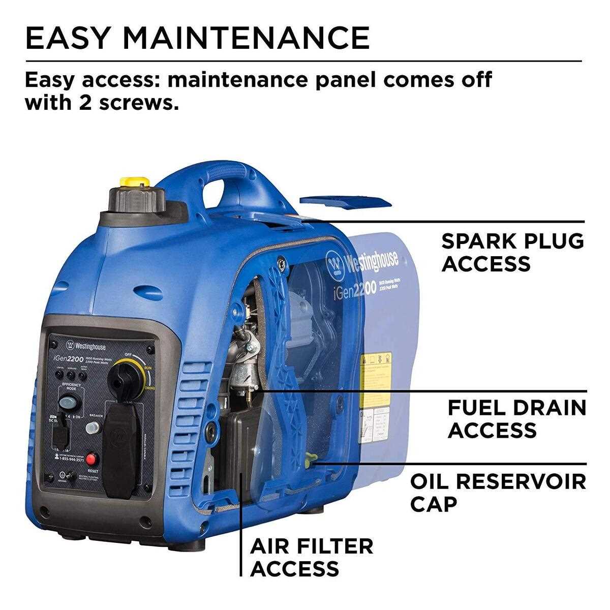 westinghouse generator parts diagram