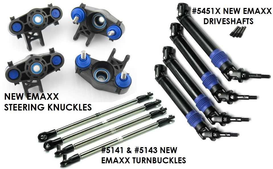 traxxas e maxx parts diagram