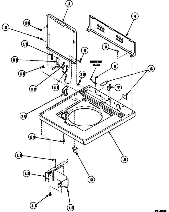 speed queen commercial washer parts diagram