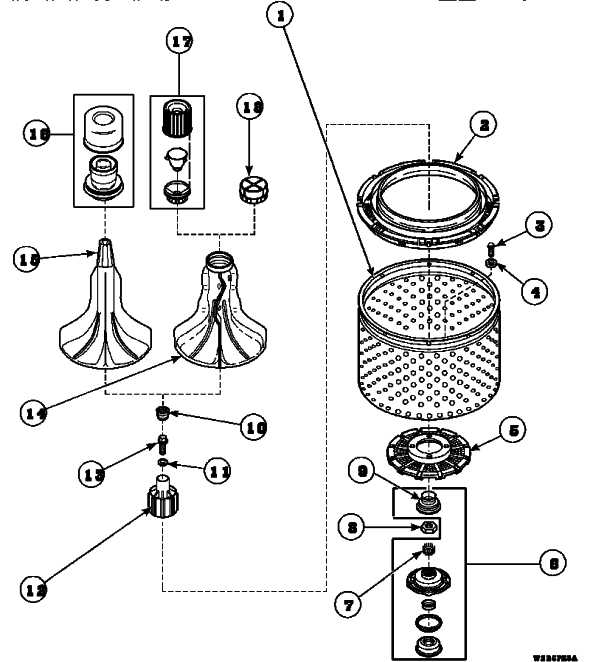 speed queen parts diagram