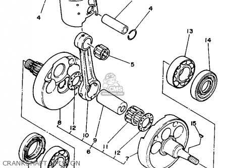 yz250 parts diagram