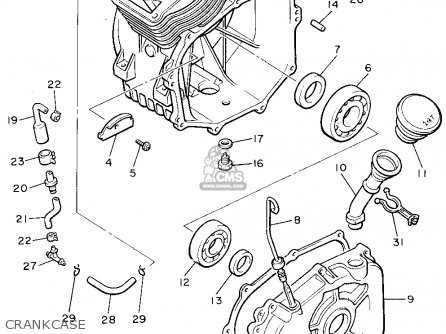 yamaha g16a golf cart parts diagram