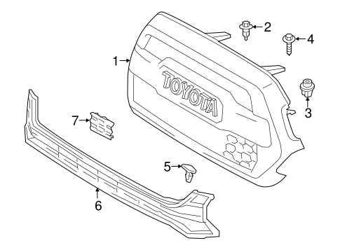 tacoma parts diagram