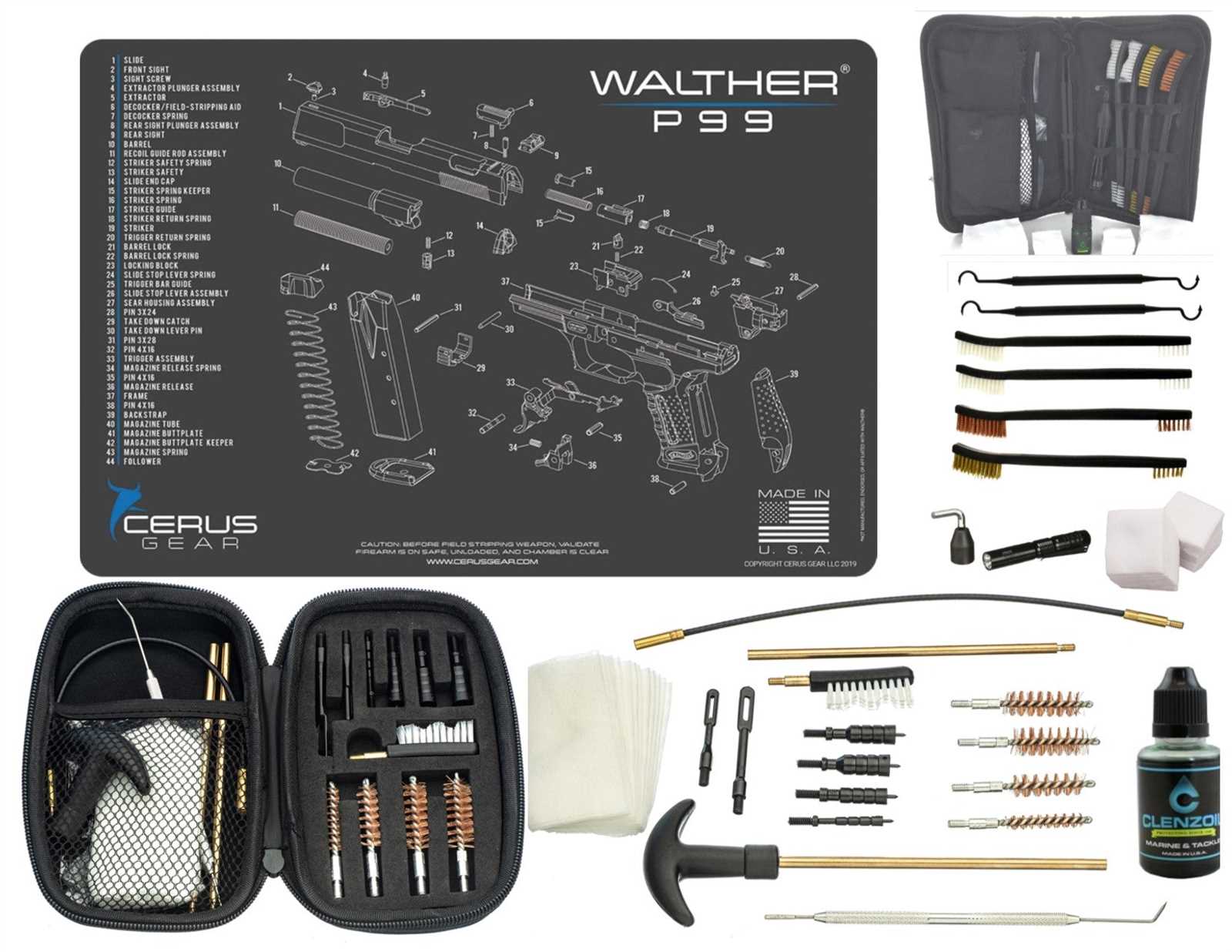 walther p99 parts diagram