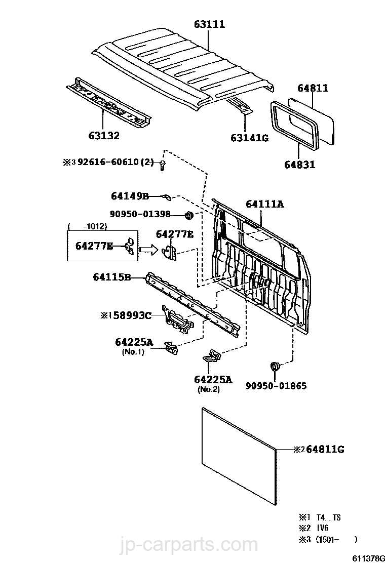 toyota tundra parts diagram