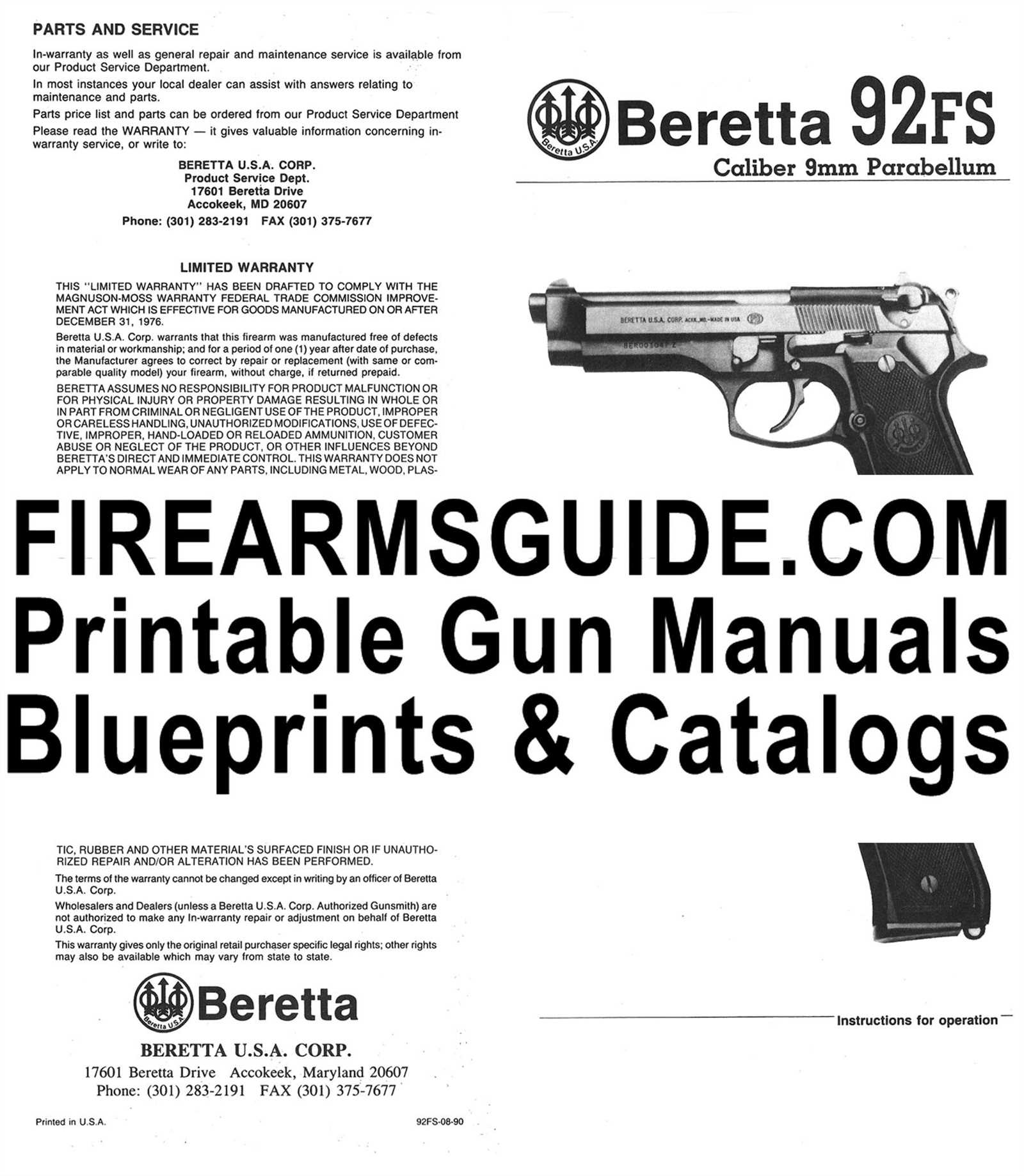 winchester wildcat parts diagram