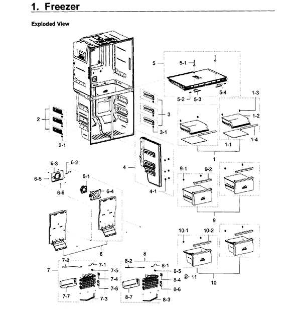 samsung refrigerator ice maker parts diagram