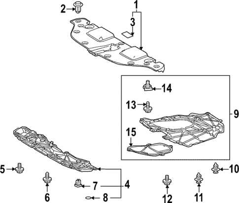 toyota camry undercarriage parts diagram