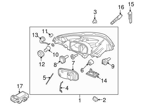 volvo xc60 parts diagram