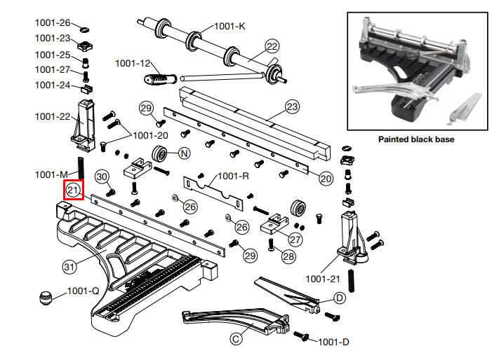 starrett dial caliper parts diagram