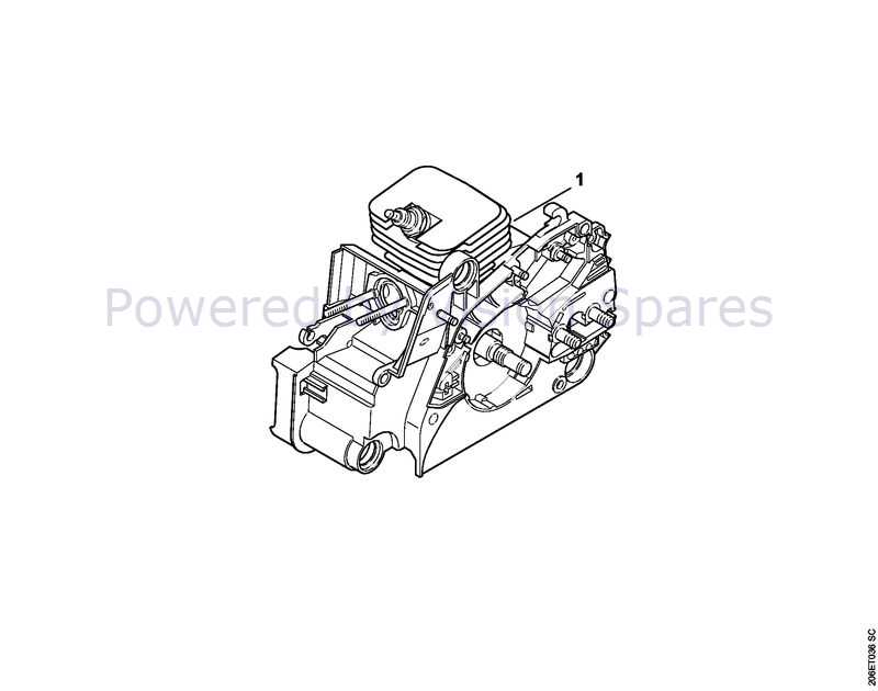 stihl 018 chainsaw parts diagram