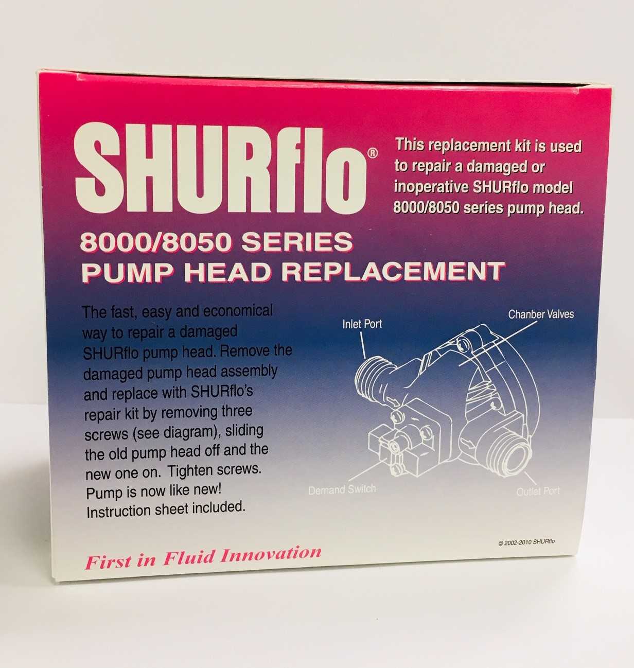 shurflo pump parts diagram