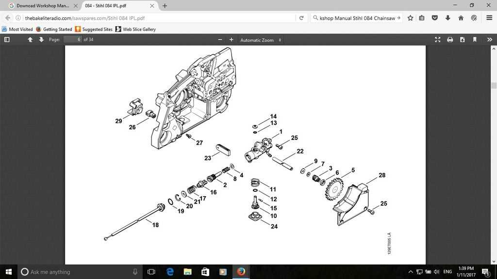 stihl 084 parts diagram