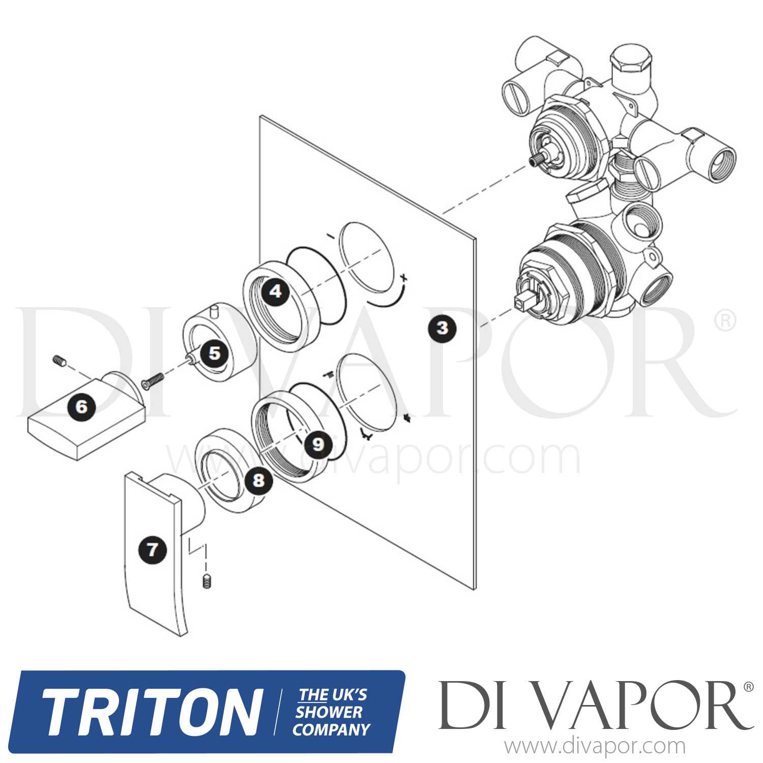 pfister shower valve parts diagram