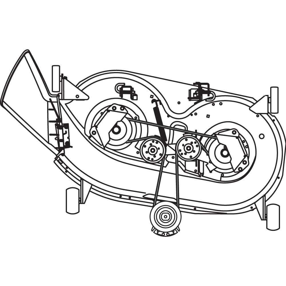 yard machine riding lawn mower parts diagram