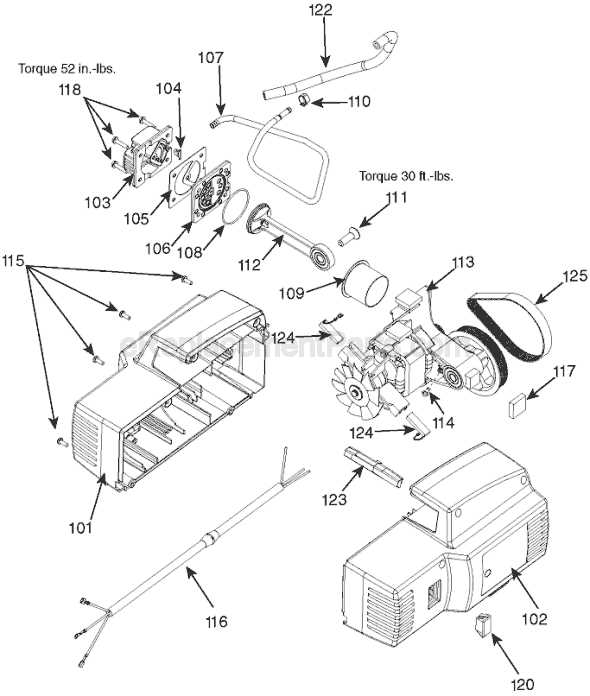 porter cable 6 gallon air compressor parts diagram