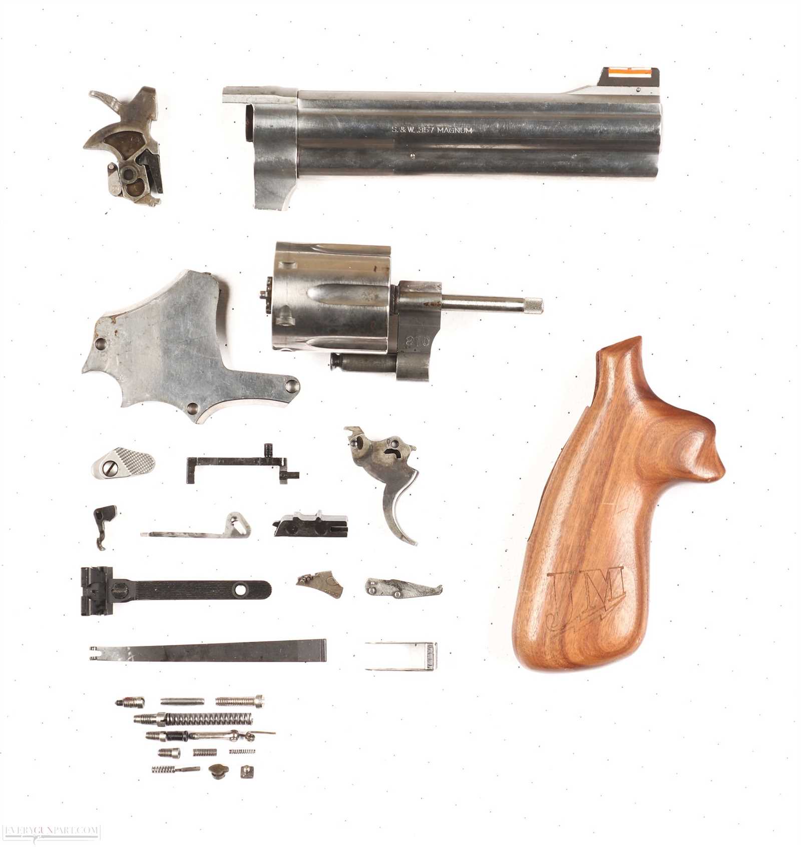 smith wesson revolver parts diagram