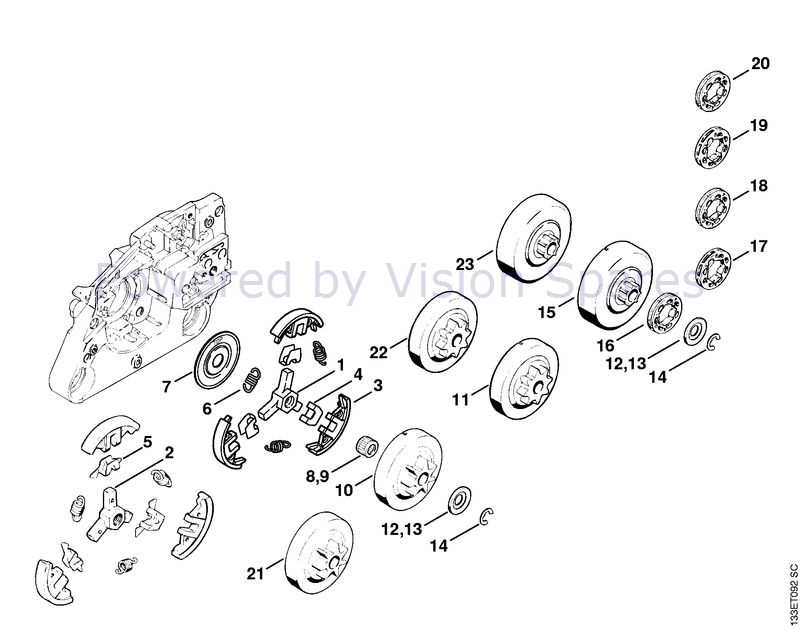 stihl 026 pro parts diagram