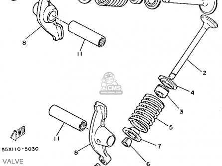 yamaha moto 4 parts diagram