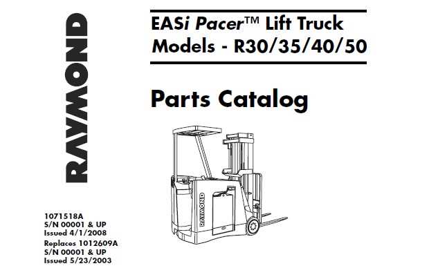 reach truck parts diagram