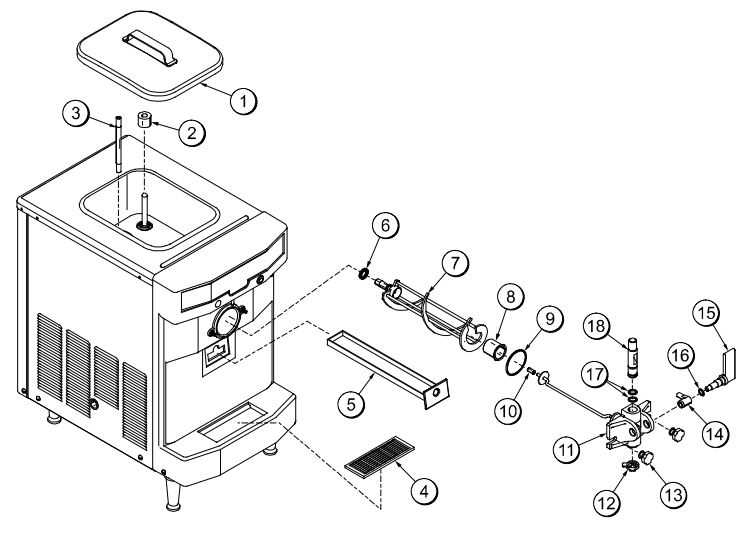 taylor 428 12 parts diagram