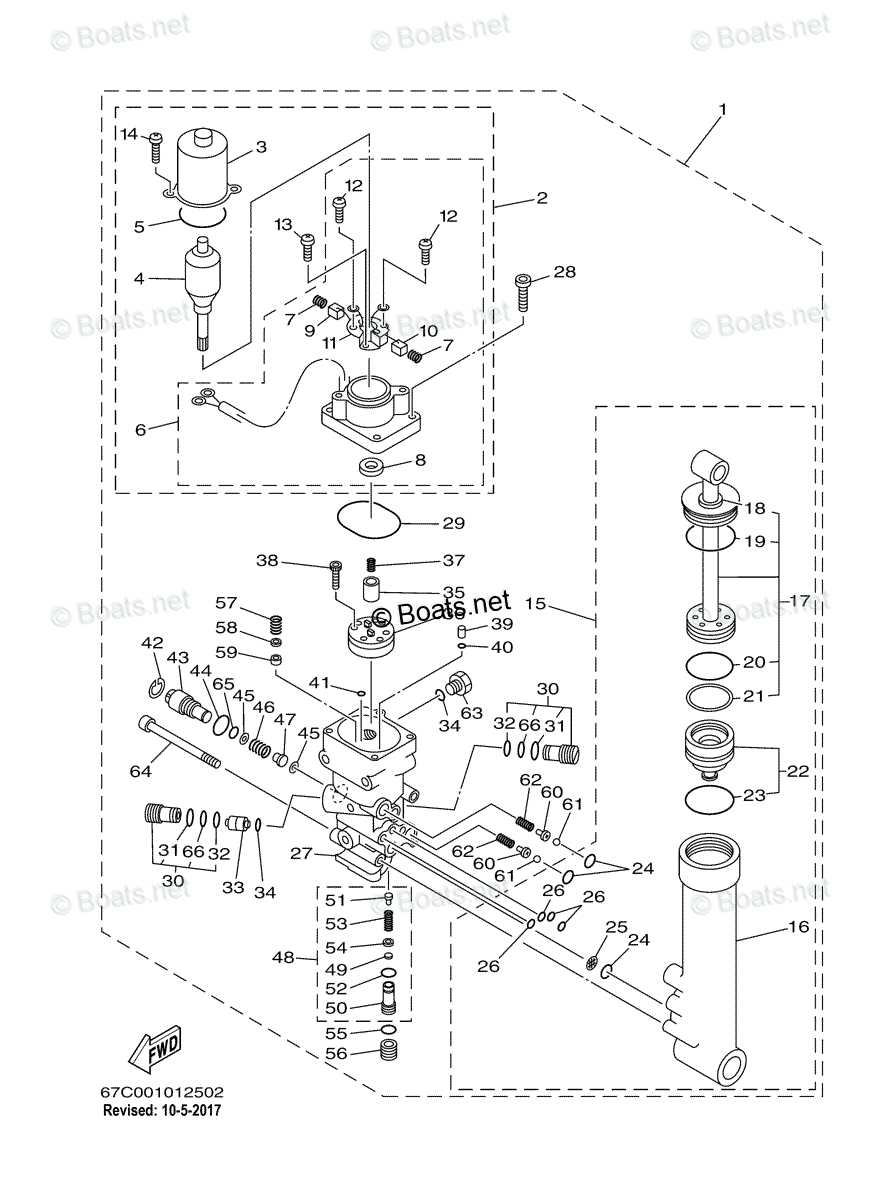 yamaha f40 parts diagram