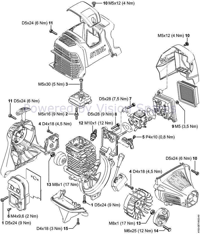 stihl ht 101 pole saw parts diagram