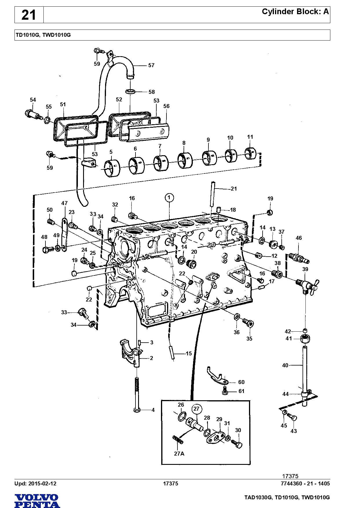 volvo d12 engine parts diagram