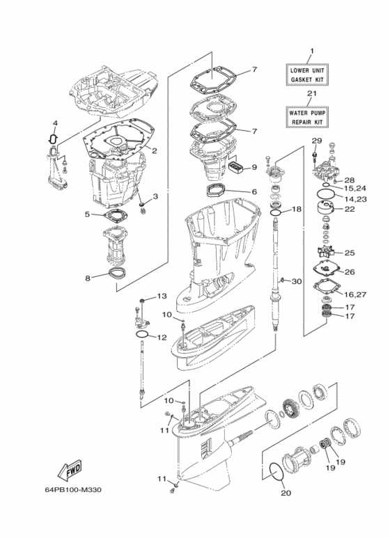 yamaha f150txr parts diagram