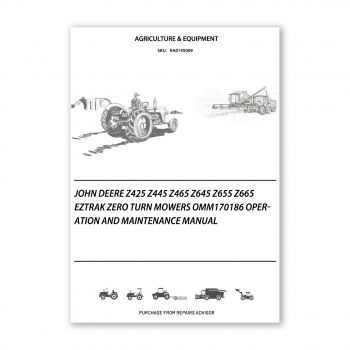 z425 john deere parts diagram